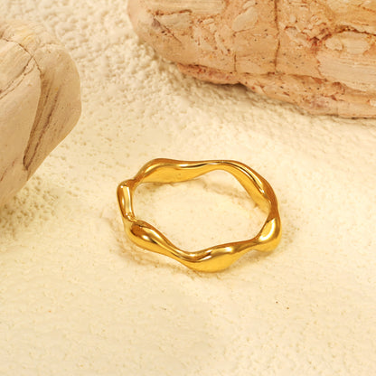 Ovaluxe Gold Ring