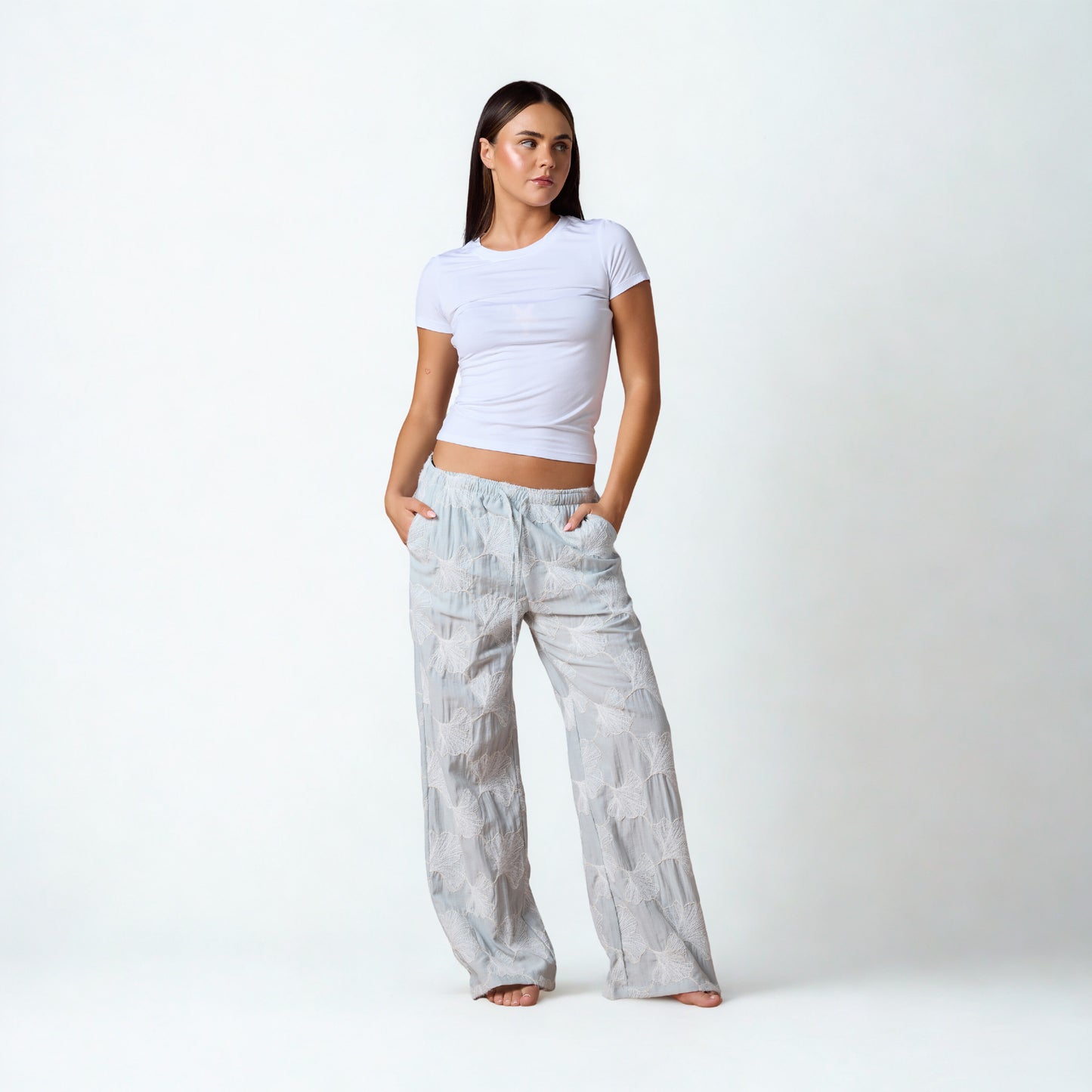 Sandbar Embroidered Trousers