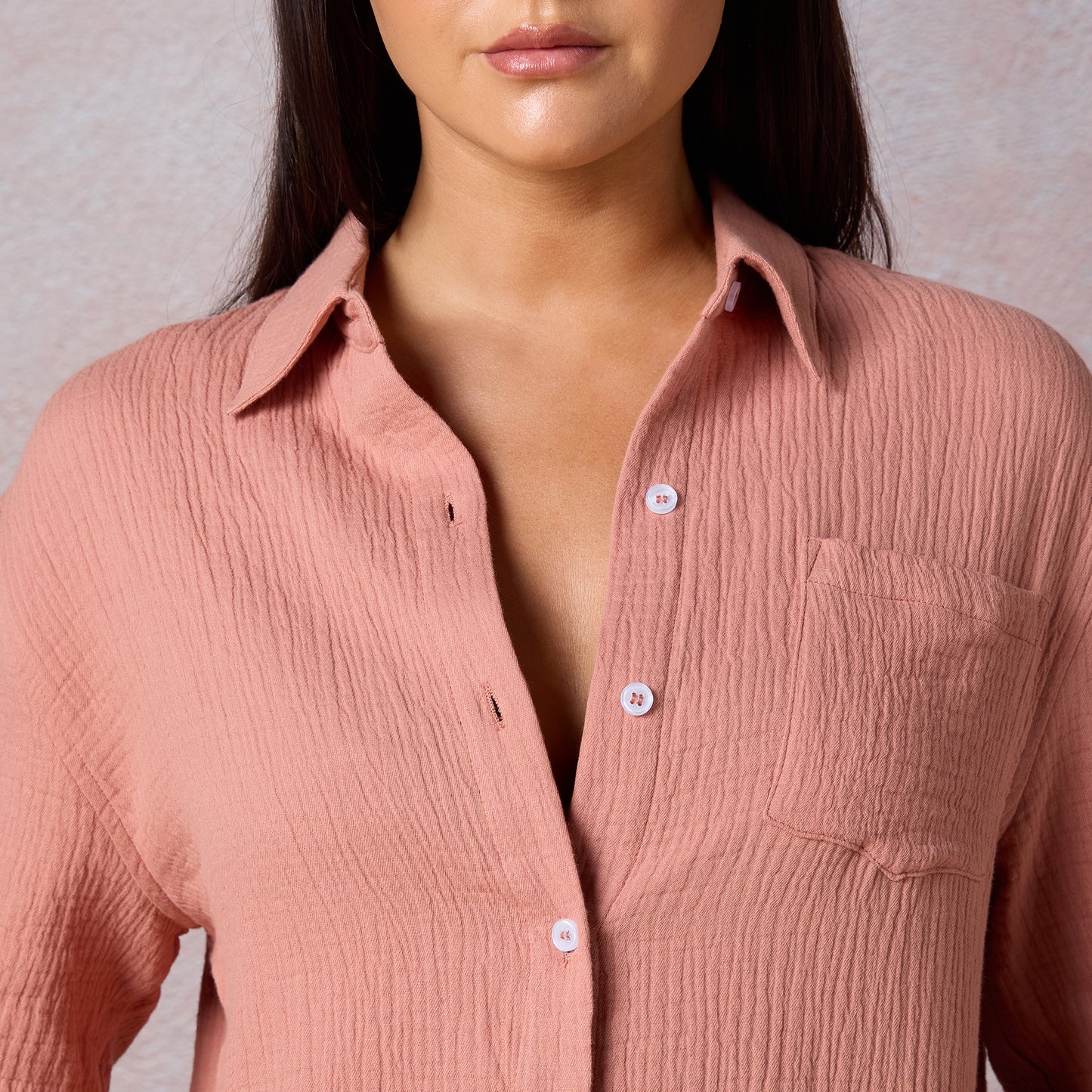 Cotton Sun Creased Shirt