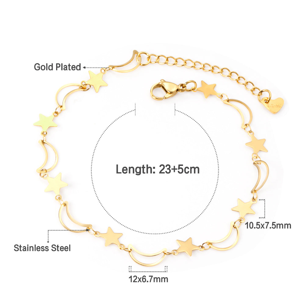 Astral Gold Anklet
