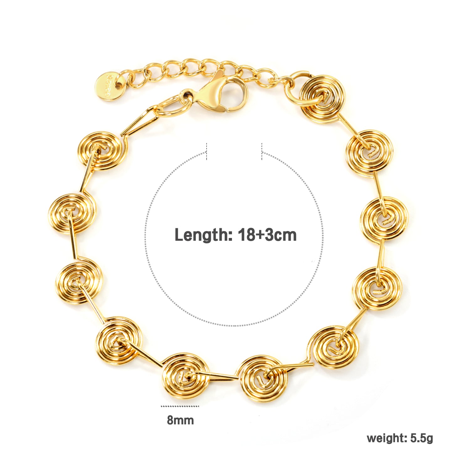 Aurea Gold Bracelet