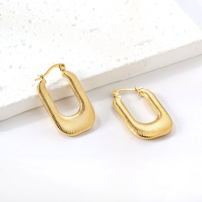 Eclipse Gold Hoops