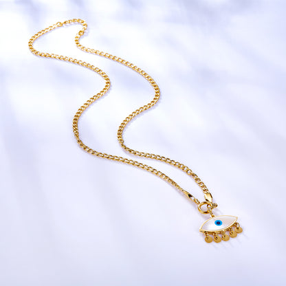 Evil Eye Gold Necklace