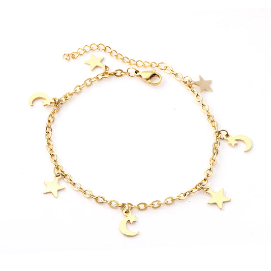 Celestial Gold Anklet