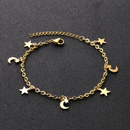 Celestial Gold Anklet