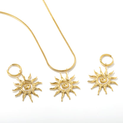 Soleil Gold Jewellery Set