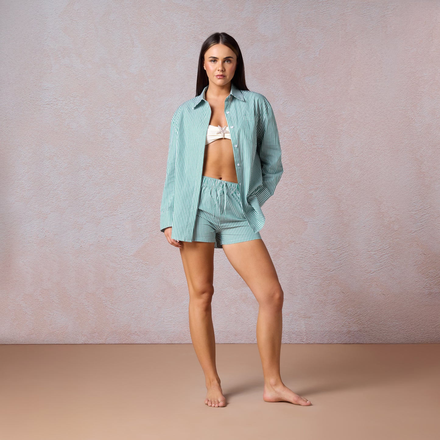 Cotton Striped Resort Shirt