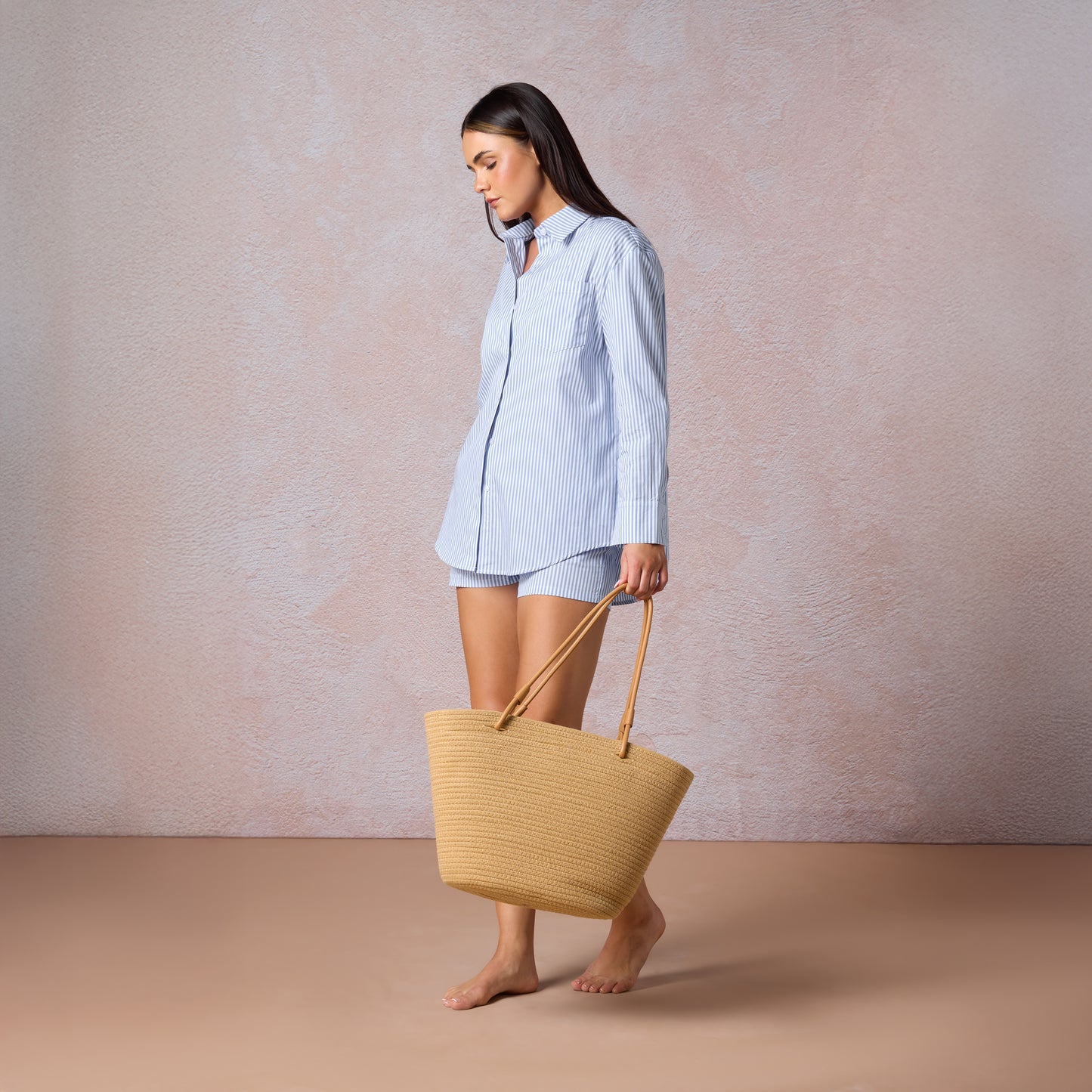 Lucia Basket Beach Bag