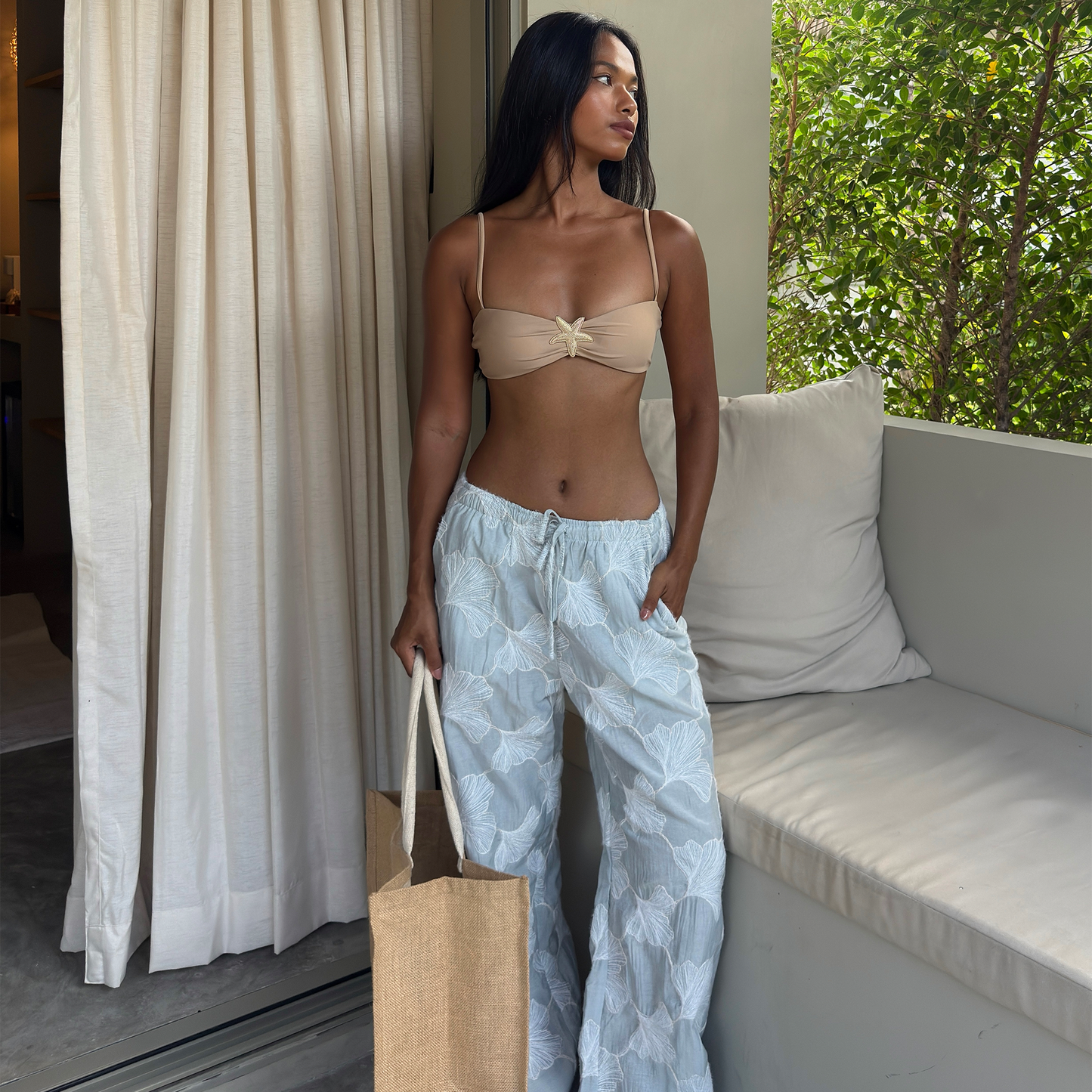 Sandbar Embroidered Trousers