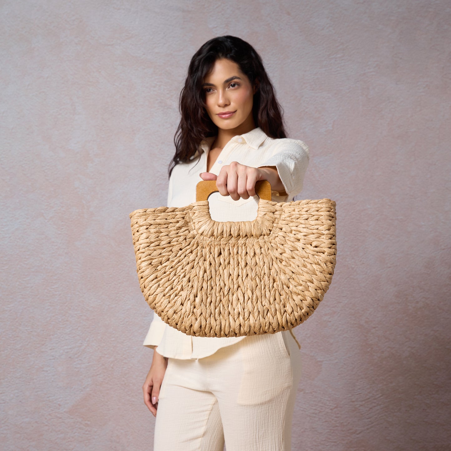 Paloma Woven Beach Bag