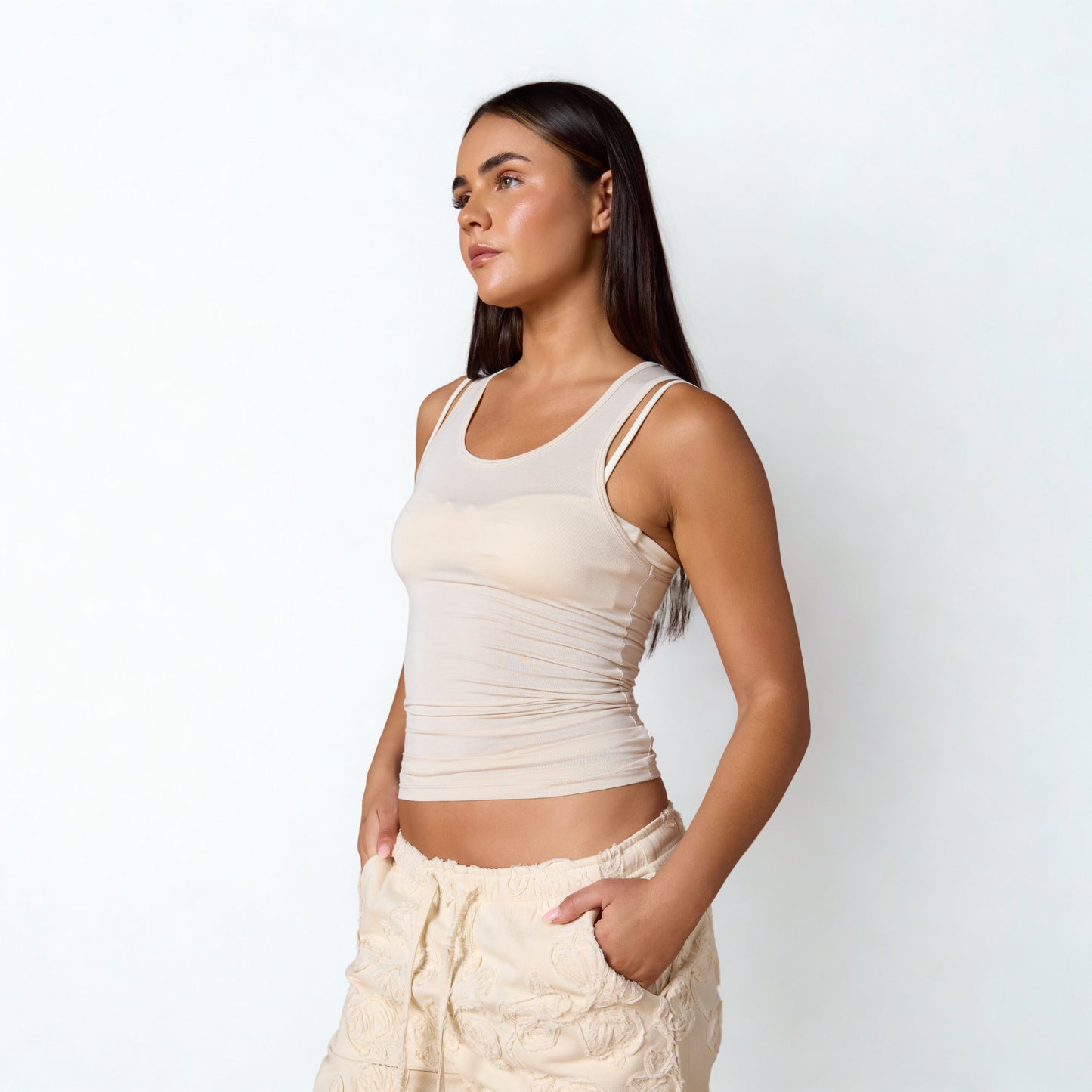 Signature Luxe Vest Top