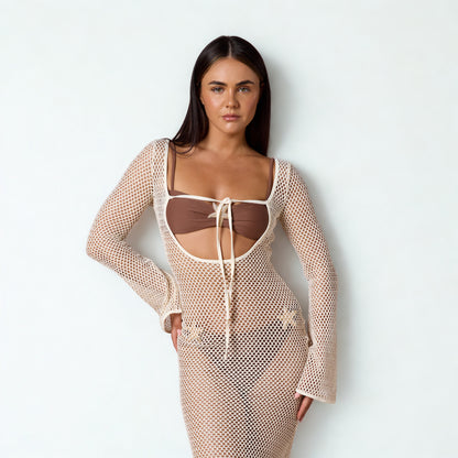 Sunseeker Crochet Beach Dress