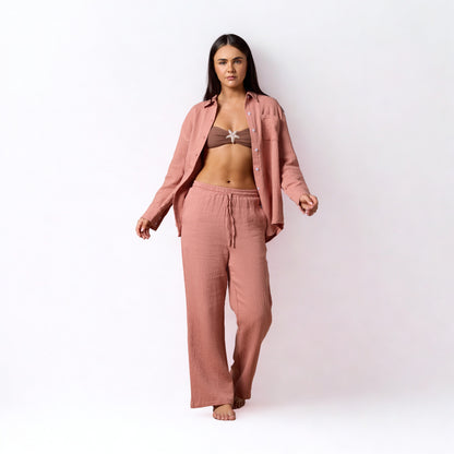 Cotton Sun Creased Shirt