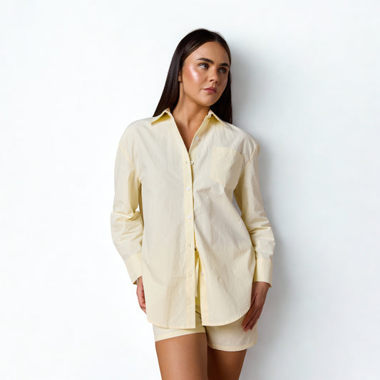 Luxe Cotton Resort Shirt