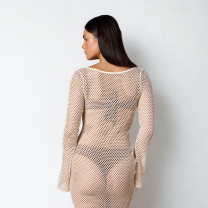 Sunseeker Crochet Beach Dress