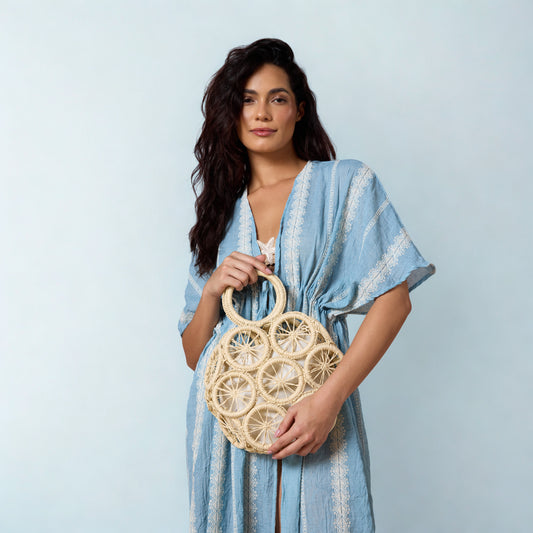 Camillia Crochet Beach Bag
