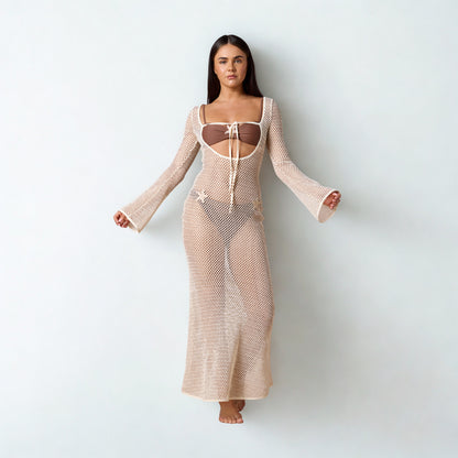 Sunseeker Crochet Beach Dress